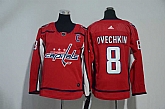 Youth Washington Capitals #8 Alexander Ovechkin Red Adidas Stitched Jersey,baseball caps,new era cap wholesale,wholesale hats