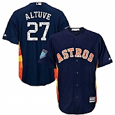 Astros 27 Jose Altuve Navy 2018 Spring Training Cool Base baseball Jerseys,baseball caps,new era cap wholesale,wholesale hats