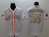 Astros 35 Justin Verlander White 2017 World Series Champions Cool Base Player baseball Jerseys,baseball caps,new era cap wholesale,wholesale hats