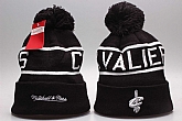 Cavaliers Team Logo Mitchell & Ness Knit Hat,baseball caps,new era cap wholesale,wholesale hats