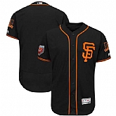 Customized Men's Giants Black 2018 Spring Training Flexbase Jersey,baseball caps,new era cap wholesale,wholesale hats