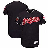 Customized Men's Indians Navy 2018 Spring Training Flexbase Jersey,baseball caps,new era cap wholesale,wholesale hats