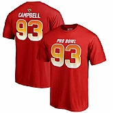 Jaguars 93 Calais Campbell AFC NFL Pro Line by Fanatics Branded 2018 Pro Bowl Stack Name & Number T Shirt Red,baseball caps,new era cap wholesale,wholesale hats