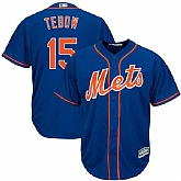Mets 15 Tim Tebow Blue Cool Base baseball Jerseys,baseball caps,new era cap wholesale,wholesale hats