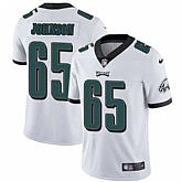 Nike Eagles 65 Lane Johnson White Vapor Untouchable Player Limited Jersey,baseball caps,new era cap wholesale,wholesale hats