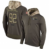 Nike Eagles 92 Reggie White Men's Olive Salute To Service Pullover Hoodie,baseball caps,new era cap wholesale,wholesale hats