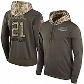 Nike Lions 21 Ameer Abdullah Men's Olive Salute To Service Pullover Hoodie,baseball caps,new era cap wholesale,wholesale hats