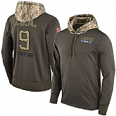 Nike Lions 9 Matthew Stafford Men's Olive Salute To Service Pullover Hoodie,baseball caps,new era cap wholesale,wholesale hats