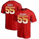 Ravens 55 Terrell Suggs AFC NFL Pro Line by Fanatics Branded 2018 Pro Bowl Stack Name & Number T Shirt Red,baseball caps,new era cap wholesale,wholesale hats