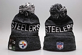 Steelers Team Logo Gary Knit Hat,baseball caps,new era cap wholesale,wholesale hats