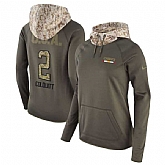 Women Nike Chiefs 2 Dustin Colquitt Olive Salute To Service Pullover Hoodie,baseball caps,new era cap wholesale,wholesale hats