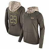 Women Nike Chiefs 29 Eric Berry Olive Salute To Service Pullover Hoodie,baseball caps,new era cap wholesale,wholesale hats
