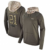 Women Nike Saints 21 Keenan Lewis Olive Salute To Service Pullover Hoodie,baseball caps,new era cap wholesale,wholesale hats