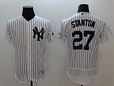 Yankees 27 Giancarlo Stanton White Flexbase baseball Jerseys,baseball caps,new era cap wholesale,wholesale hats