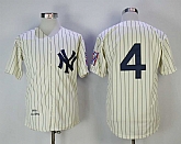 Yankees 4 Lou Gehrig Cream 1939 Mitchell & Ness baseball Jerseys,baseball caps,new era cap wholesale,wholesale hats