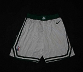 Celtics White Nike NBA Shorts,baseball caps,new era cap wholesale,wholesale hats