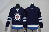 Customized Men's Winnipeg Jets Any Name & Number Navy Adidas Stitched Jersey,baseball caps,new era cap wholesale,wholesale hats