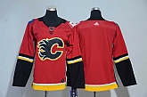 Customized Youth Calgary Flames Any Name & Number Red Adidas Stitched Jersey,baseball caps,new era cap wholesale,wholesale hats