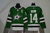Dallas Stars #14 Jamie Benn Green Adidas Stitched Jersey,baseball caps,new era cap wholesale,wholesale hats