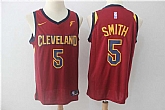 Nike Cleveland Cavaliers #5 J.R. Smith Red Swingman Jersey,baseball caps,new era cap wholesale,wholesale hats