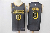 Nike Los Angeles Lakers #8 Kobe Bryant Black City Edition Swingman Jersey,baseball caps,new era cap wholesale,wholesale hats