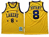 Nike Los Angeles Lakers #8 Kobe Bryant Yellow 2004-05 Hardwood Classics Jersey,baseball caps,new era cap wholesale,wholesale hats