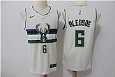 Nike Milwaukee Bucks #6 Eric Bledsoe Cream City Edition Swingman Jersey,baseball caps,new era cap wholesale,wholesale hats