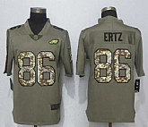 Nike Philadelphia Eagles #86 Zach Ertz Olive Camo Salute To Service Limited Jersey,baseball caps,new era cap wholesale,wholesale hats