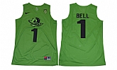 Oregon Ducks #1 Jordan Bell Green College Basketball Jersey,baseball caps,new era cap wholesale,wholesale hats