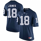 Penn State Nittany Lions #18 Jesse James Navy College Football Jersey DingZhi,baseball caps,new era cap wholesale,wholesale hats