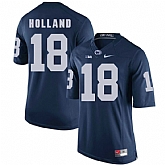 Penn State Nittany Lions #18 Jonathan Holland Navy College Football Jersey DingZhi,baseball caps,new era cap wholesale,wholesale hats