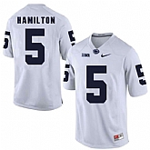 Penn State Nittany Lions #5 DaeSean Hamilton White College Football Jersey DingZhi,baseball caps,new era cap wholesale,wholesale hats