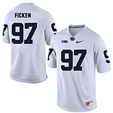 Penn State Nittany Lions #97 Sam Ficken White College Football Jersey DingZhi,baseball caps,new era cap wholesale,wholesale hats