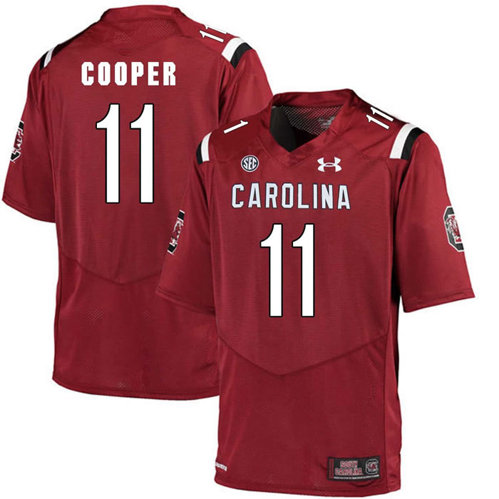 South Carolina Gamecocks #11 Pharoh Cooper Red College Football Jersey DingZhi