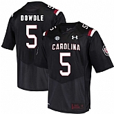 South Carolina Gamecocks #5 Rico Dowdle Black College Football Jersey DingZhi,baseball caps,new era cap wholesale,wholesale hats