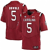 South Carolina Gamecocks #5 Rico Dowdle Red College Football Jersey DingZhi,baseball caps,new era cap wholesale,wholesale hats