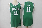 Women Nike Celtics #11 Kyrie Irving Green Swingman Jersey