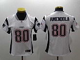 Women Nike New England Patriots #80 Danny Amendola White Vapor Untouchable Player Limited Jersey,baseball caps,new era cap wholesale,wholesale hats