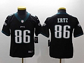 Youth Nike Philadelphia Eagles #86 Zach Ertz Black Vapor Untouchable Player Limited Jersey,baseball caps,new era cap wholesale,wholesale hats