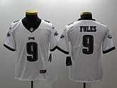 Youth Nike Philadelphia Eagles #9 Nick Foles White Vapor Untouchable Player Limited Jersey,baseball caps,new era cap wholesale,wholesale hats