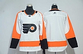 Youth Philadelphia Flyers Blank White Adidas Stitched Jersey