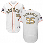 Astros #35 Justin Verlander White 2018 Gold Program Flexbase Jersey,baseball caps,new era cap wholesale,wholesale hats