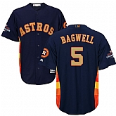 Astros #5 Jeff Bagwell Navy 2018 Gold Program Cool Base Jersey,baseball caps,new era cap wholesale,wholesale hats
