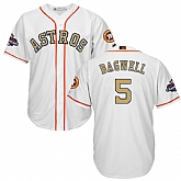 Astros #5 Jeff Bagwell White 2018 Gold Program Cool Base Jersey,baseball caps,new era cap wholesale,wholesale hats