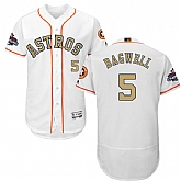 Astros #5 Jeff Bagwell White 2018 Gold Program Flexbase Jersey,baseball caps,new era cap wholesale,wholesale hats