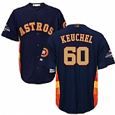 Astros #60 Dallas Keuchel Navy 2018 Gold Program Cool Base Jersey,baseball caps,new era cap wholesale,wholesale hats