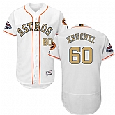 Astros #60 Dallas Keuchel White 2018 Gold Program Flexbase Jersey,baseball caps,new era cap wholesale,wholesale hats