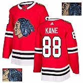 Chicago Blackhawks #88 Patrick Kane Red With Special Glittery Logo Adidas Jersey,baseball caps,new era cap wholesale,wholesale hats