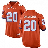 Clemson Tigers 20 Brian Dawkins Orange College Football Jersey DingZhi,baseball caps,new era cap wholesale,wholesale hats