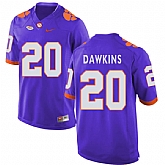 Clemson Tigers 20 Brian Dawkins Purple College Football Jersey DingZhi,baseball caps,new era cap wholesale,wholesale hats